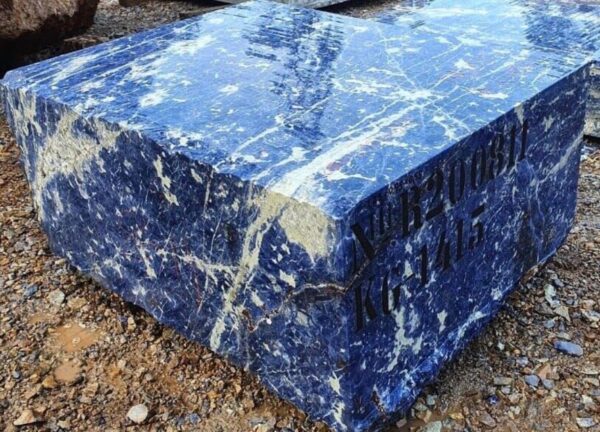 bloc Granit albastru Sodalite